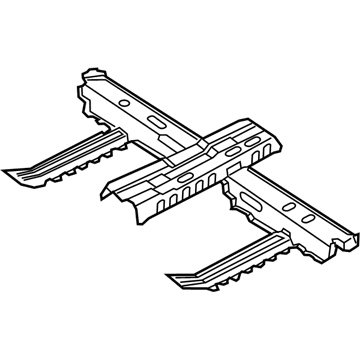 Hyundai 65147-1R300 Reinforcement Assembly-Tunnel