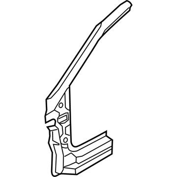 Hyundai 71120-1RA25 Panel Assembly-Pillar Outer, RH