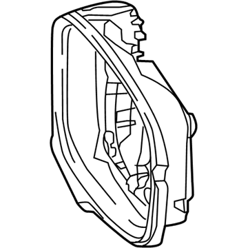 Honda 76255-THR-A01 Housing Set, L.