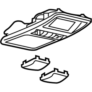 Nissan 26430-9FT5D Lamp Assembly Map