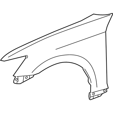 Lexus 53802-30A60 Fender Sub-Assembly, Front