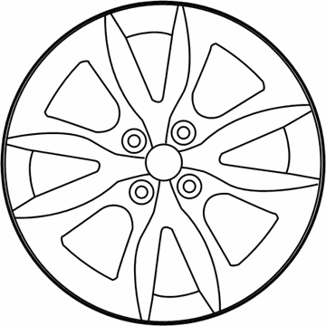 Nissan 40300-9ME1B Wheel-Aluminum