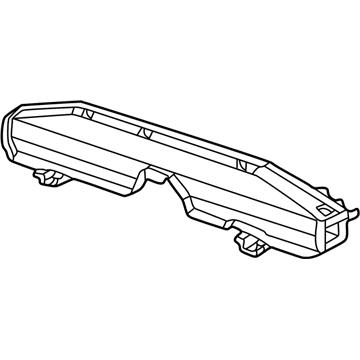 Honda 65700-S84-A00ZZ Crossmember, Middle Floor