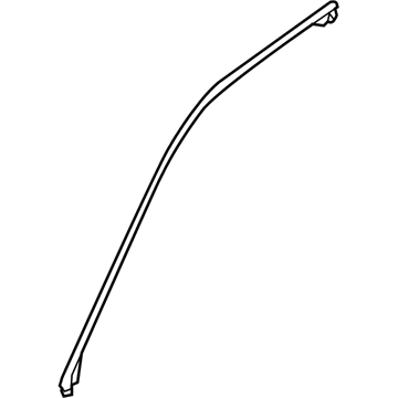 BMW 51-76-7-310-319 Gasket, Door Joint, Door Front Top L.