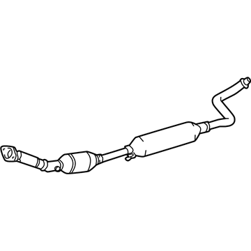 Toyota 17410-21572 Converter & Pipe