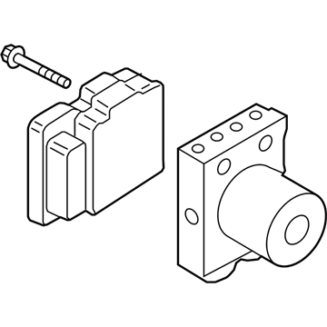 Ford KL3Z-2C215-D ABS Control Unit