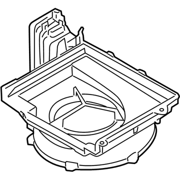 Hyundai 97114-B1000 Case-Blower, Upper