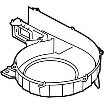 Hyundai 97112-B1000 Case-Blower, Lower