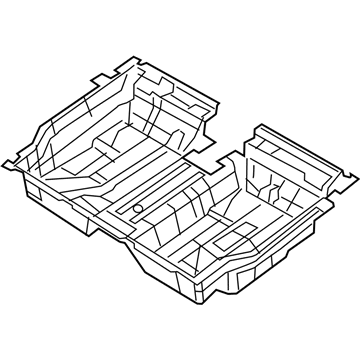 Mopar 5RJ41VXLAD Insert-Floor Tub