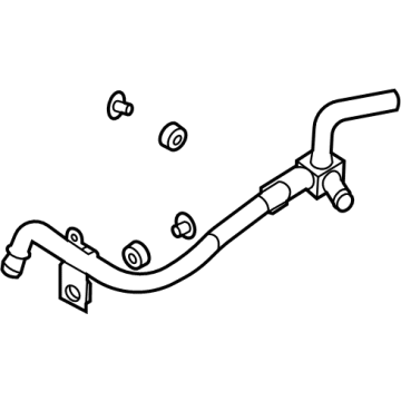 Hyundai 25457-2J600 Pipe-Heater