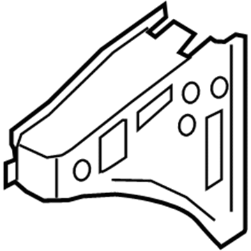 BMW 41-00-7-431-527 Supporting Strut, Whl House, Interior Left