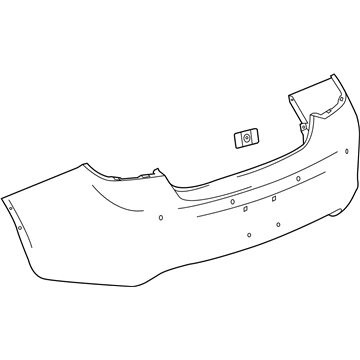 GM 22998262 Bumper Cover