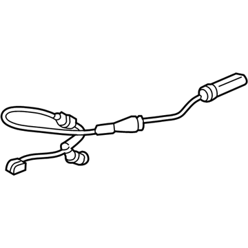 BMW 34-35-6-865-612 Brake-Pad Sensor, Rear