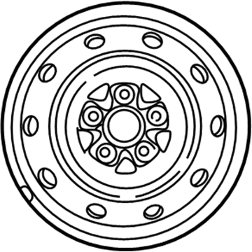 Mopar 4782244AC Steel Wheel