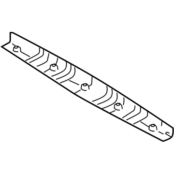 Hyundai 81760-3J000-6T Trim Assembly-Tail Gate Upper