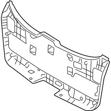 Hyundai 81750-3J000-6T Panel Assembly-Tail Gate Trim