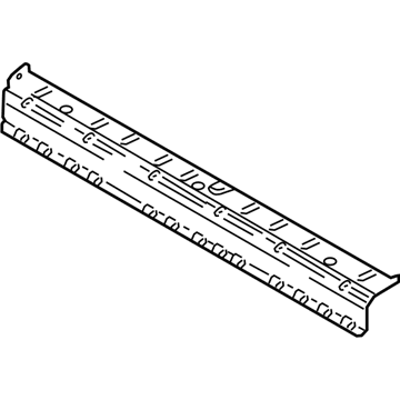 BMW 41-00-7-413-081 Cross Member, Trunk Floor Rear