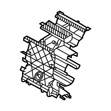 Hyundai 21690-28400 Bracket-Roll Stopper, Rear