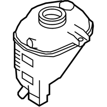 Infiniti 21710-4GD0A Radiator Reservoir Tank Assembly