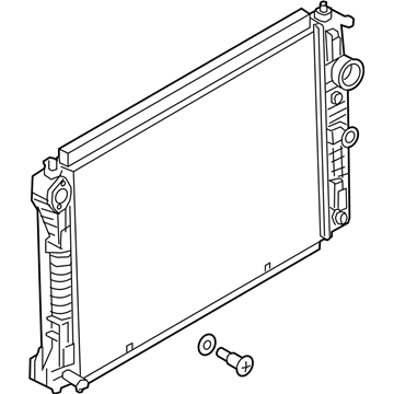 Infiniti 21460-4GD5A Radiator Assembly