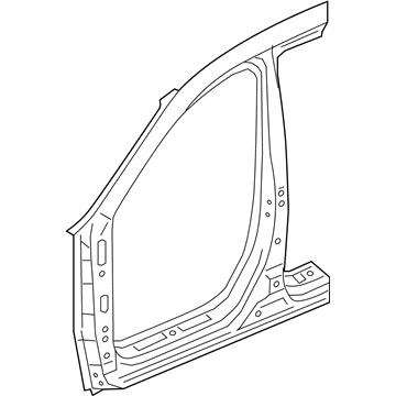 Acura 04635-TX4-A50ZZ Panel Set, Right Front (Outer)