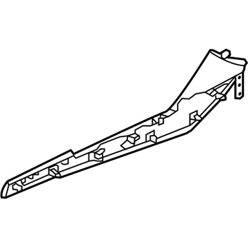 Kia 846583T400AYK MOULDING-Front , RH