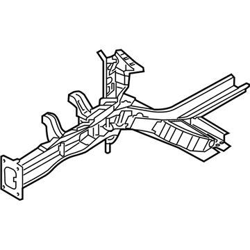 Hyundai 64601-F3000 Member Assembly-Front Side, LH