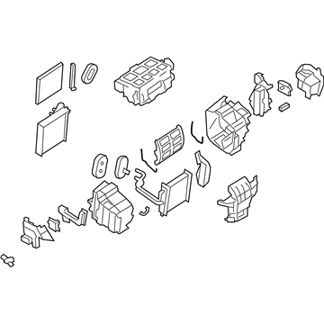 Nissan 27110-1AA1A Heating Unit-Front