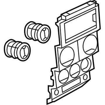 Mopar 5KU00XDVAA Bezel-Instrument Panel