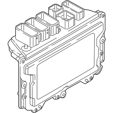 BMW 12-14-8-489-653 Dme Mevd Engine Control Module