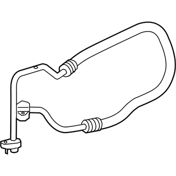 BMW 64-53-9-398-902 SUCTION PIPE EVAPORATOR-COMP