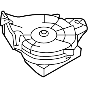 BMW 67-63-9-118-074 Blower Motor, 3Rd Seat Row