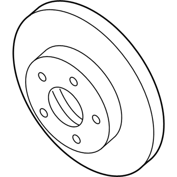 Ford 6U2Z-1V125-CB Rotor