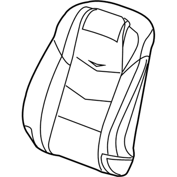 GM 23496614 Seat Back Cover