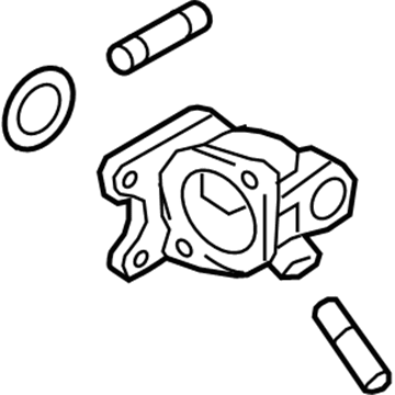 Hyundai 25630-03850 Fitting Assembly-Coolant Inlet