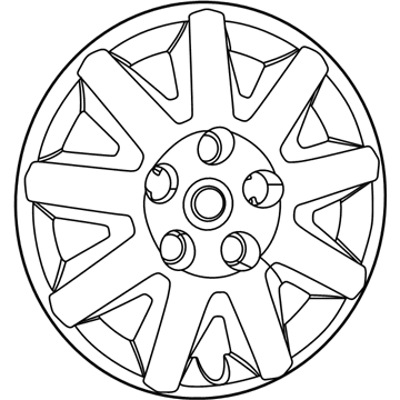 Mopar 4743813AC Wheel Cover