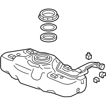 Honda 17044-TM8-L00 Tank Set, Fuel