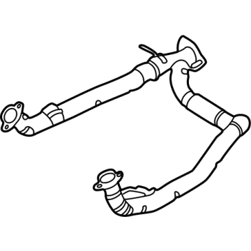 Ford LC2Z-5246-A Exhaust Pipe