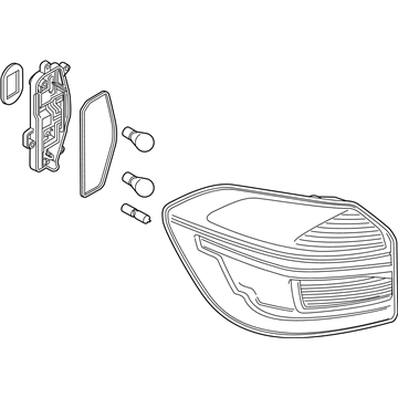 BMW 63-21-9-853-373 REAR LIGHT IN THE SIDE PANEL