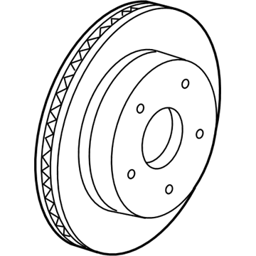 Mopar 52109938AB Front Brake Rotor