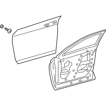 Lexus 67001-79055 Panel Sub-Assy, FR D