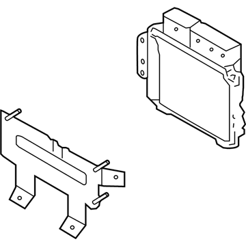 Hyundai 39128-2BJF0 Computer & Bracket Assembly