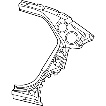 Mopar 68274334AF REINFMNT-Body Side Aperture Rear