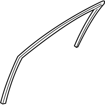 GM 92190169 Weatherstrip, Front Side Door Window