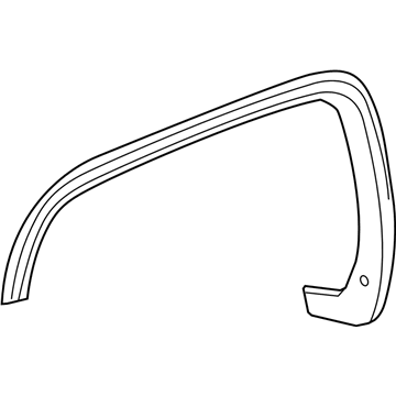 GM 22775548 Wheel Opening Molding