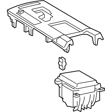 Lexus 58804-53173-E0 Panel Sub-Assembly, Console