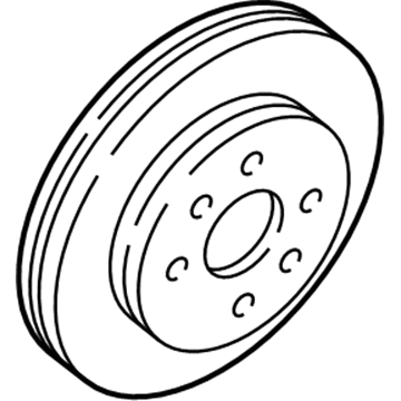 Kia MDX7433251 Disc-Brake, Front