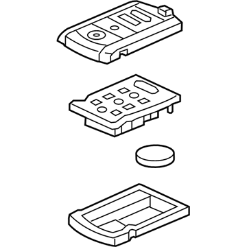 Acura 72147-TZ3-A11 Fob Assembly, Entry Ke