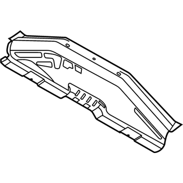 Kia 65631K0000 Member Assembly-Rr FLR I