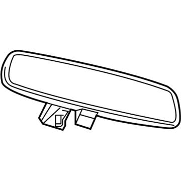 Mopar 68312206AA Interior Rear View Mirror